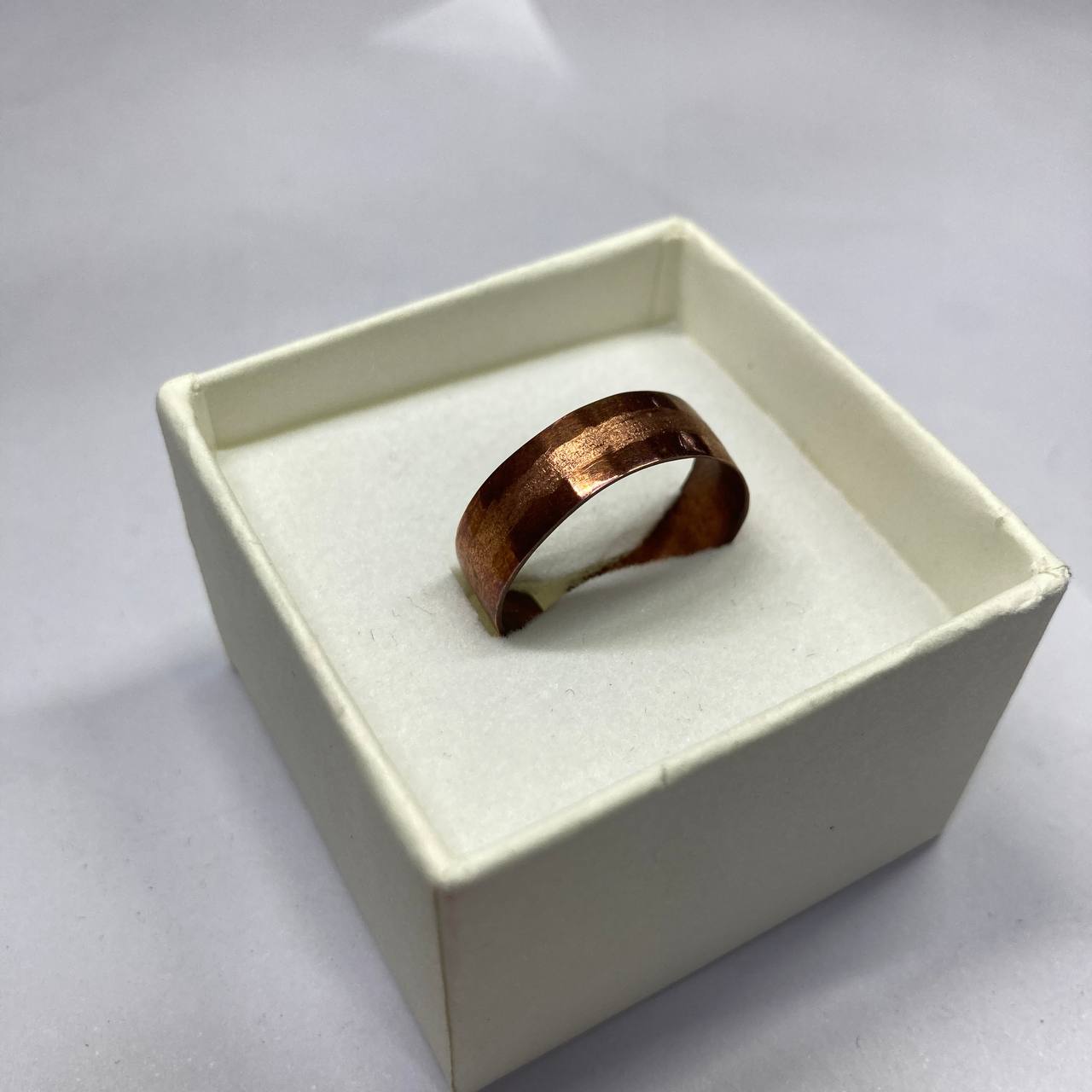 Handmade Copper Ring - Free Size
