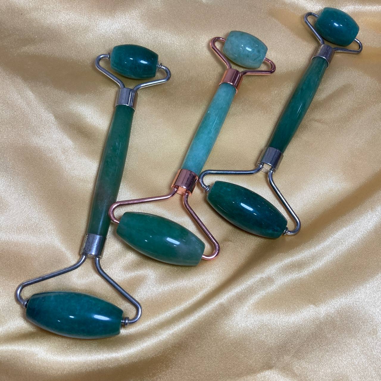 Natural Aventurine Face Massage Roller