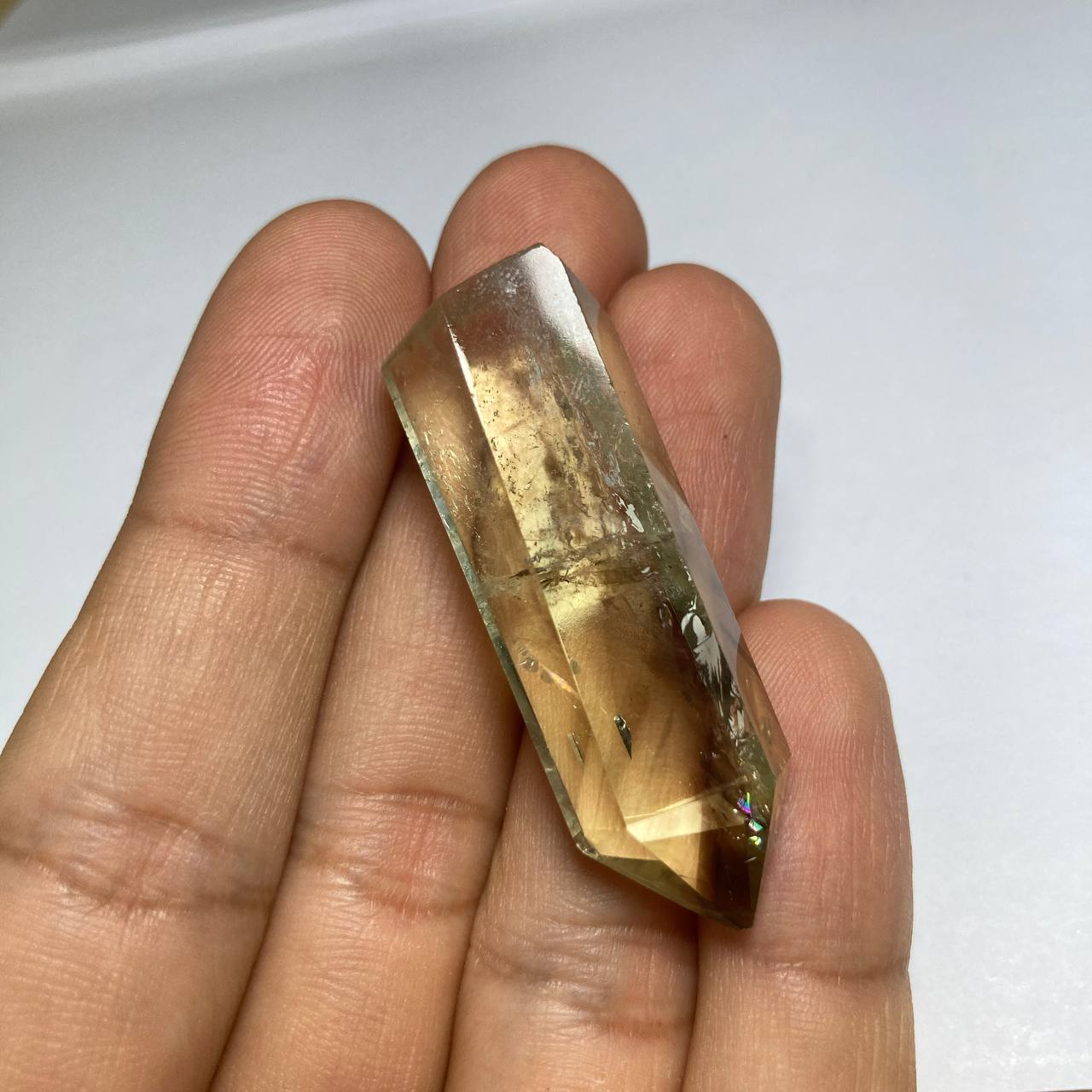 African Citrine Tower