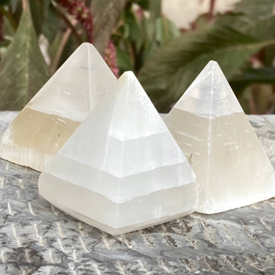 Selenite Pyramid