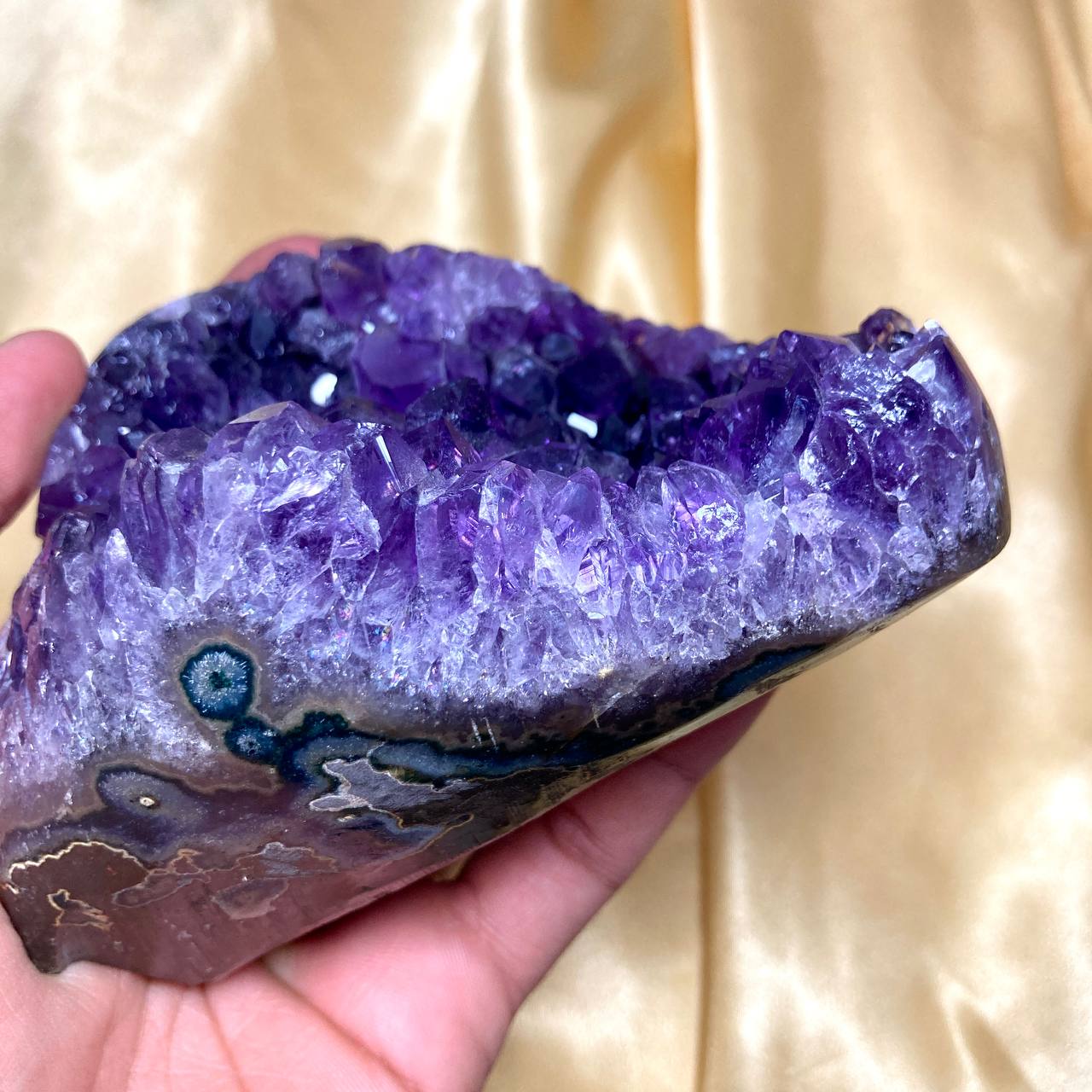 Brazilian Amethyst Raw Cluster