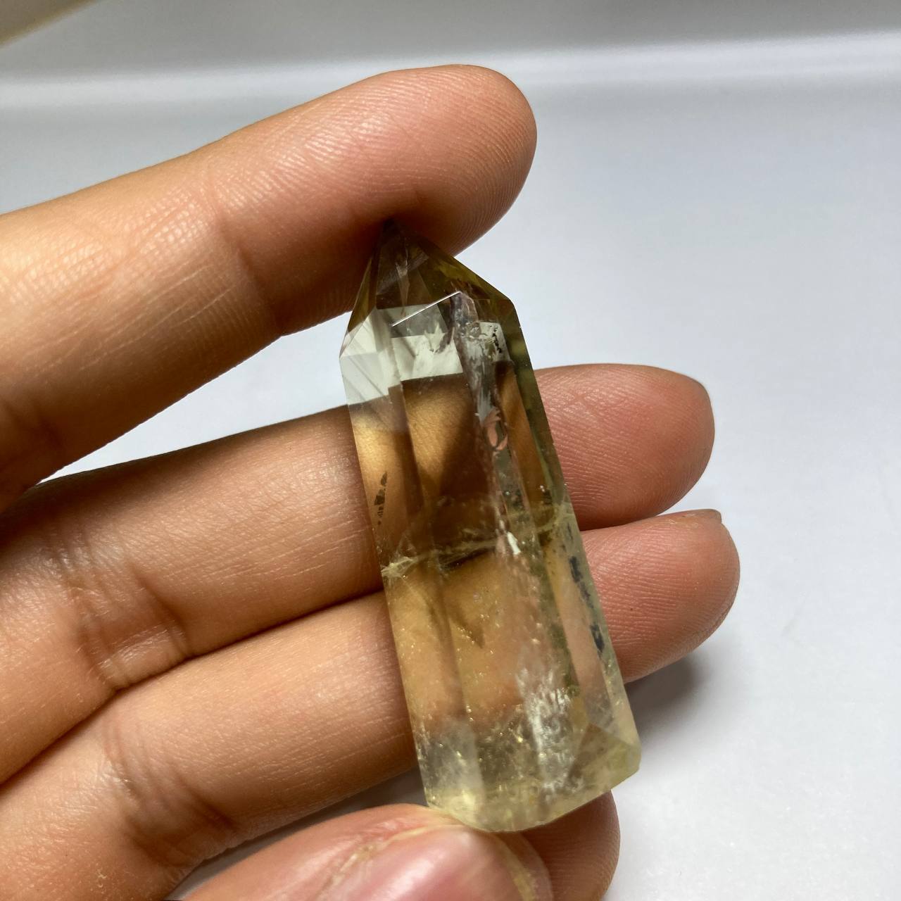 African Citrine Tower