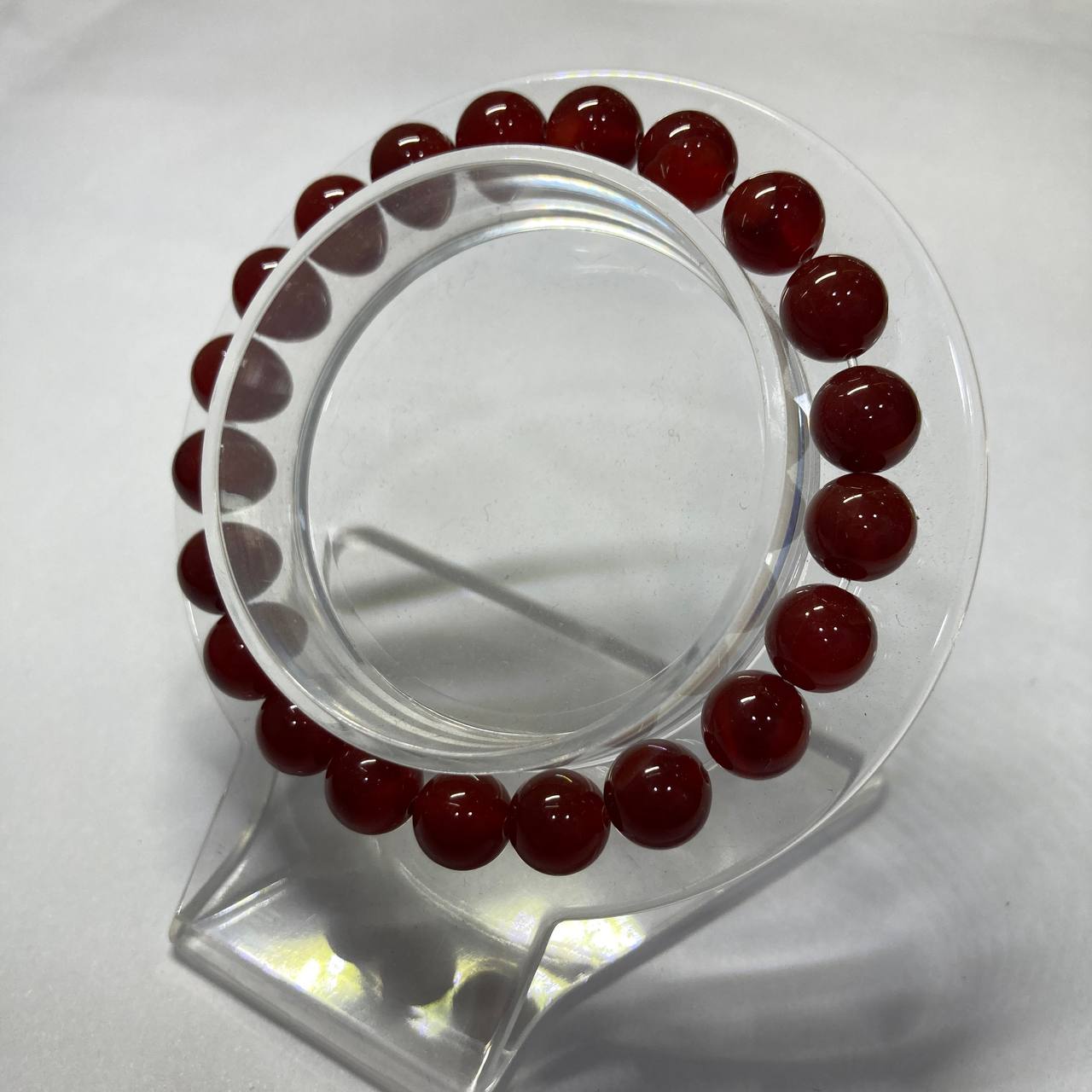 Red Agate Elastic Bracelet