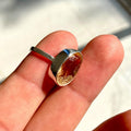 Citrine Silver Ring