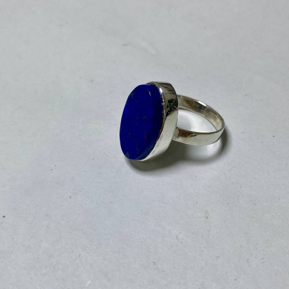 Lapis Lazuli Silver Ring