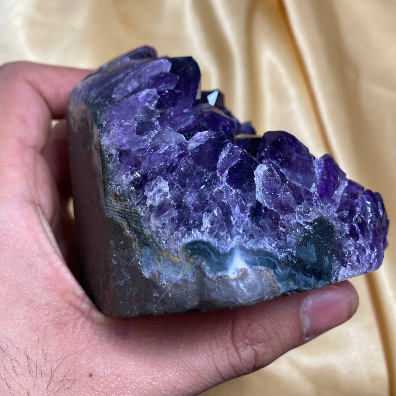 Brazilian Amethyst Raw Cluster