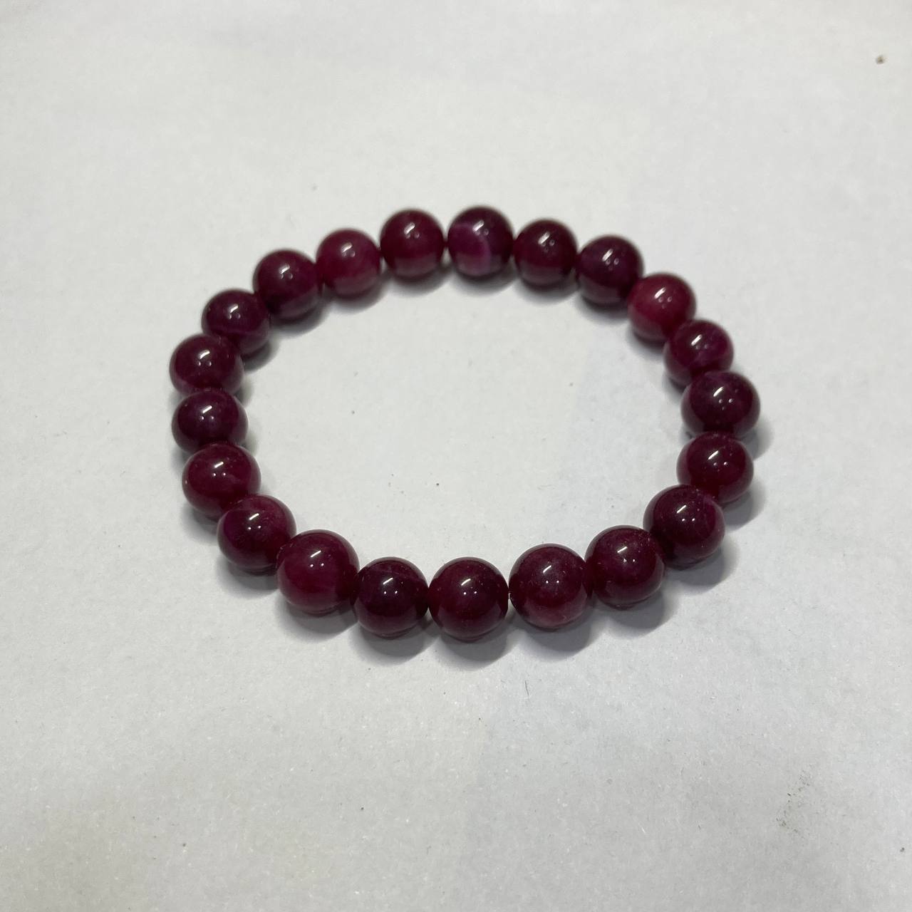 Red Garnet Elastic Bracelet