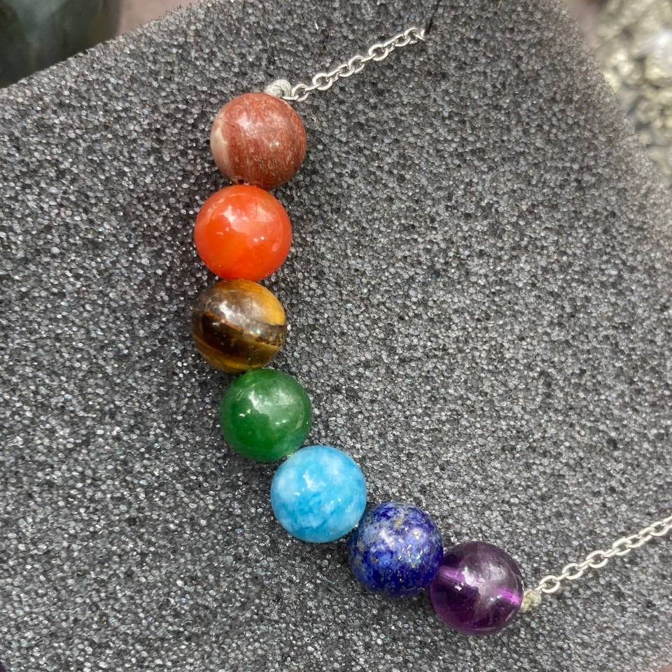 7 Chakras Chain Necklace