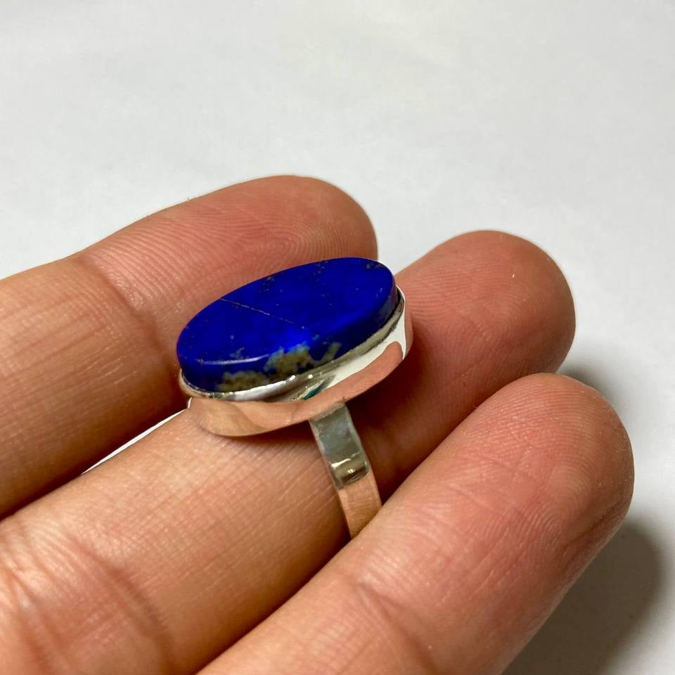 Lapis Lazuli Silver Ring