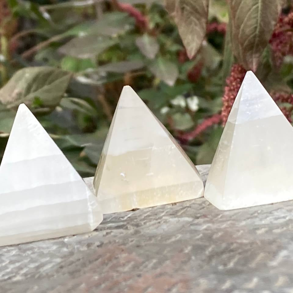 Selenite Pyramid