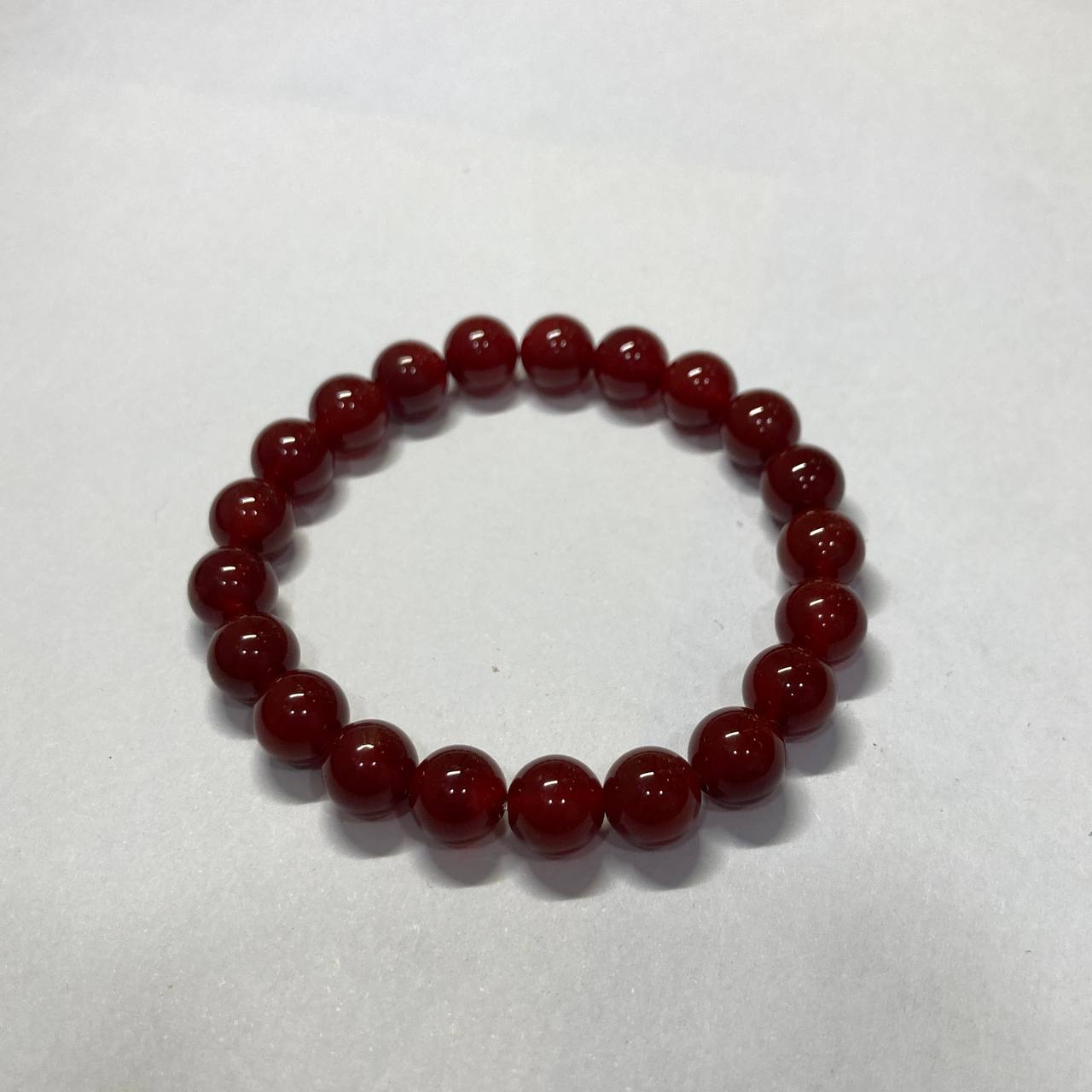 Red Agate Elastic Bracelet