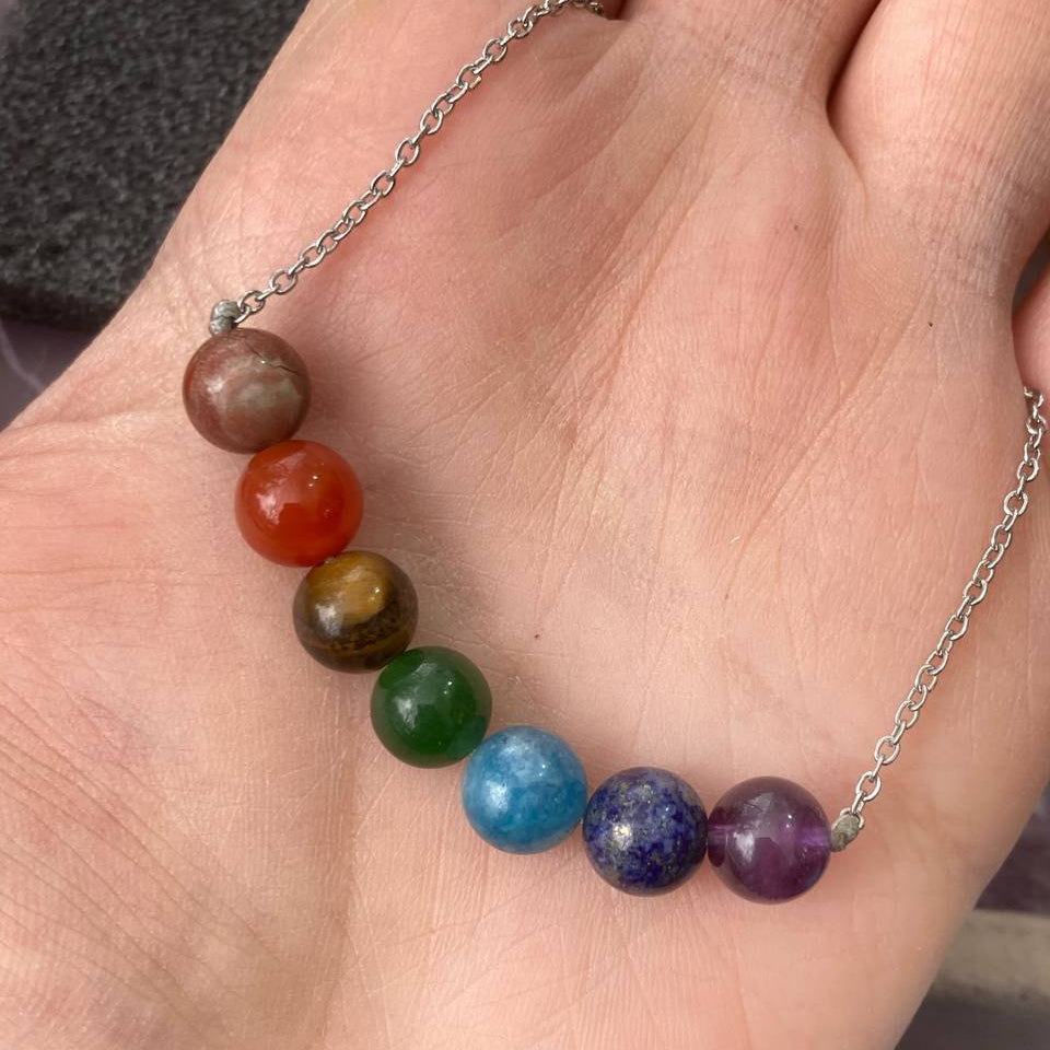 7 Chakras Chain Necklace