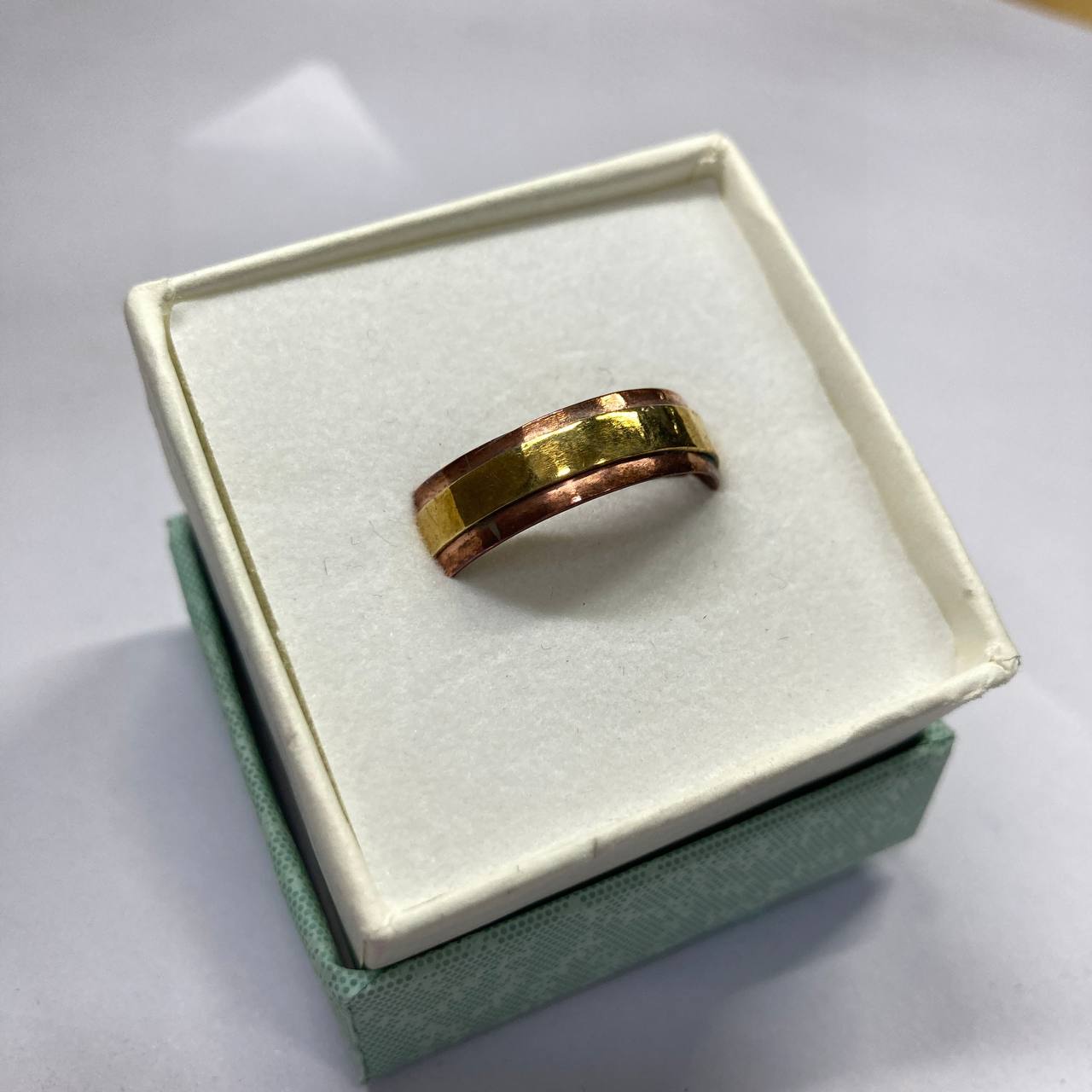 Handmade Copper Ring - Free Size