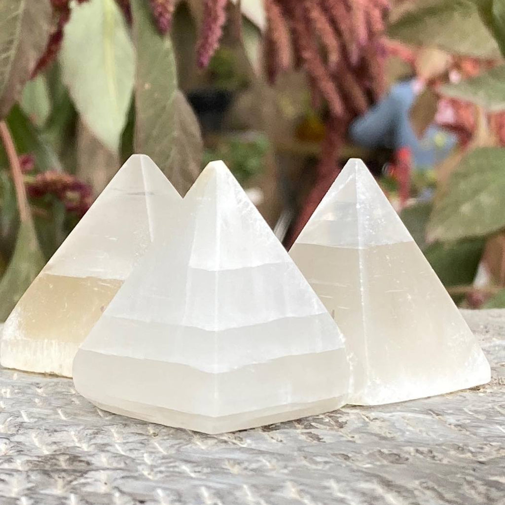 Selenite Pyramid