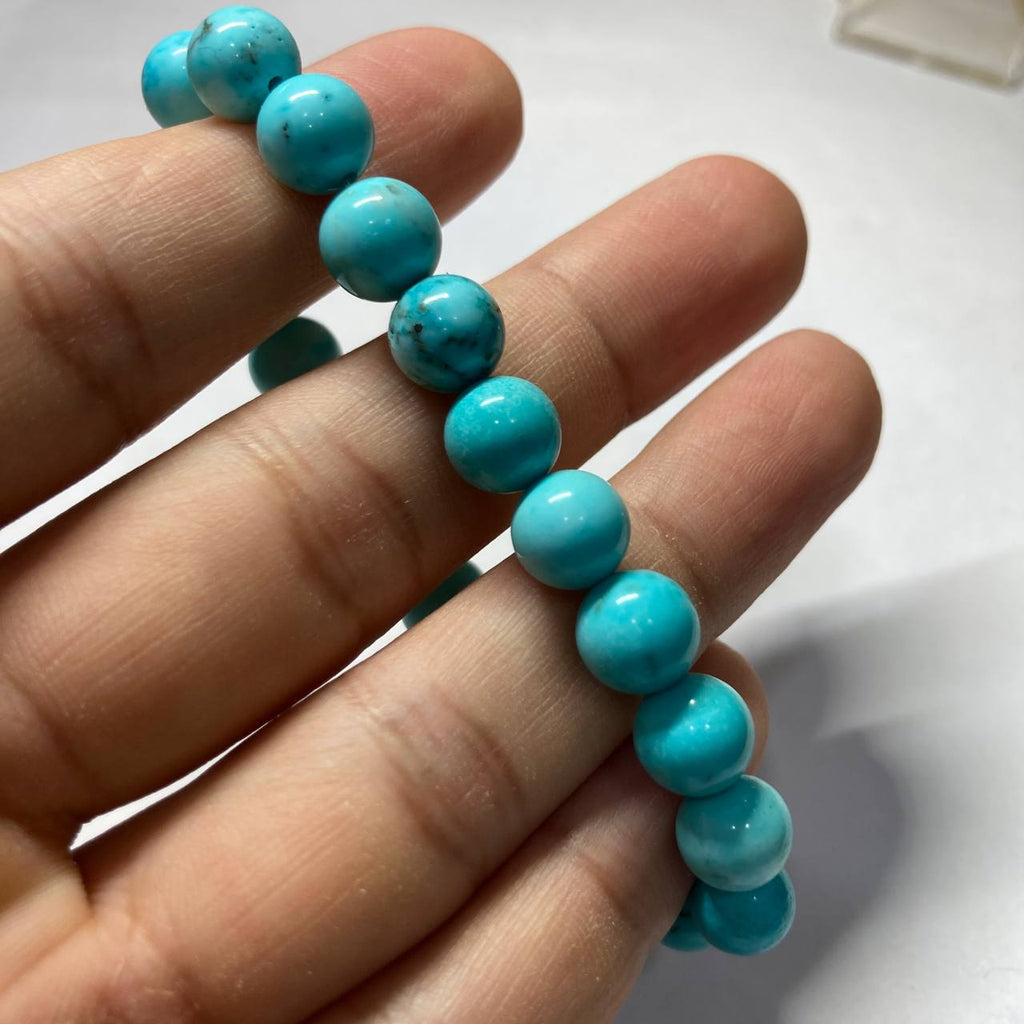 African Turquoise Elastic Bracelet