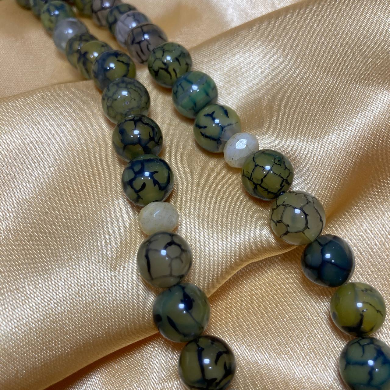 Dragon Agate 33 Beads Rosary