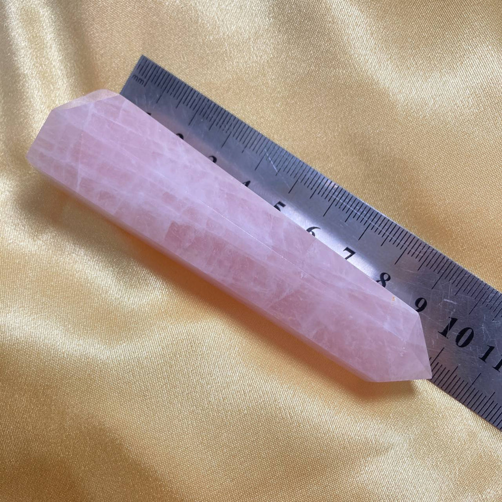 African Rose Quartz Tower