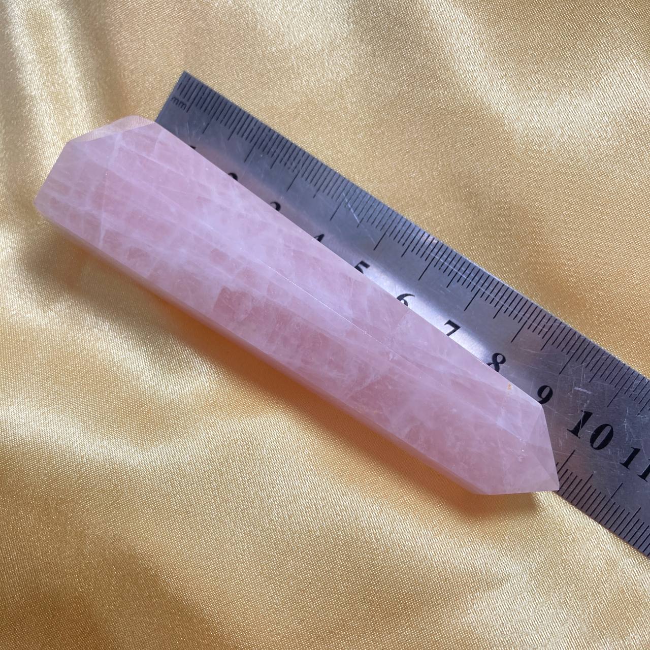 African Rose Quartz Tower