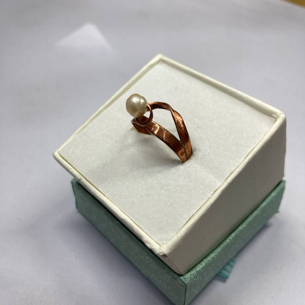Handmade Copper Ring - Free Size