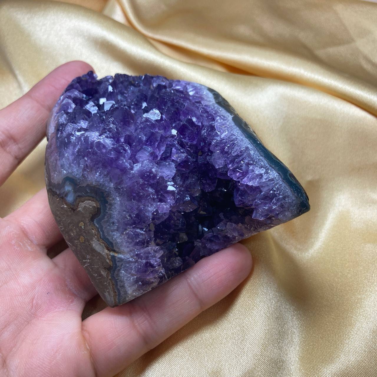 Brazilian Amethyst Raw Cluster