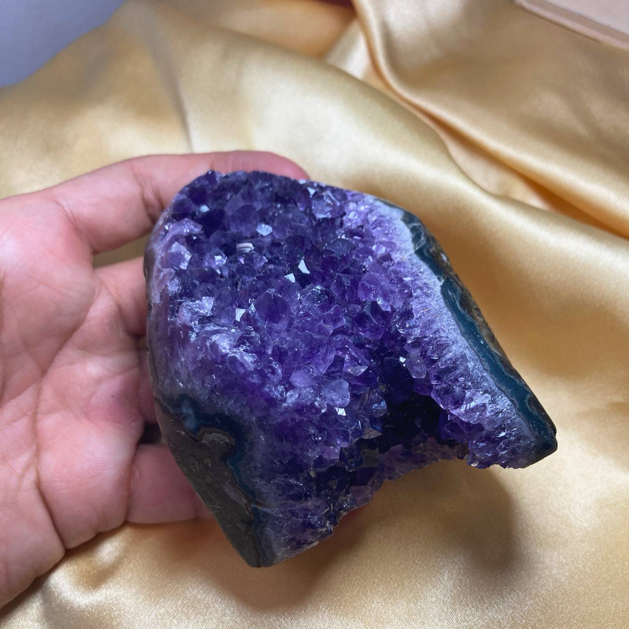 Brazilian Amethyst Raw Cluster