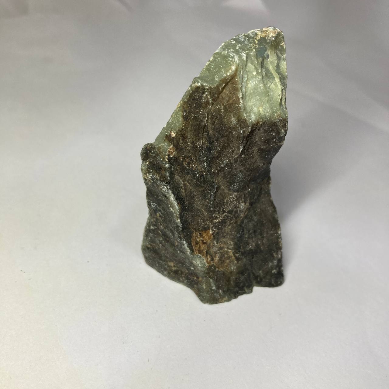 Mineral specimen on a white background