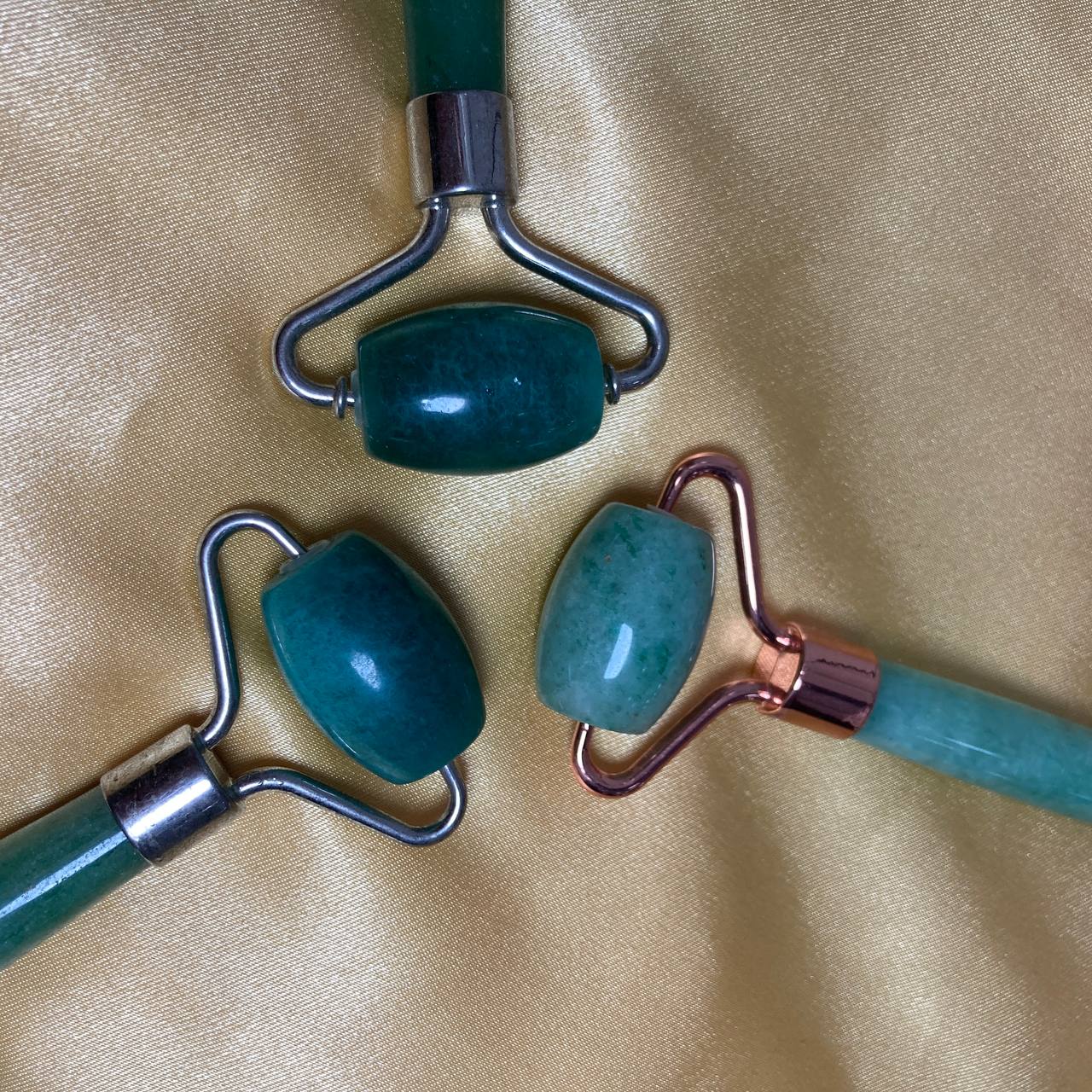 Natural Aventurine Face Massage Roller