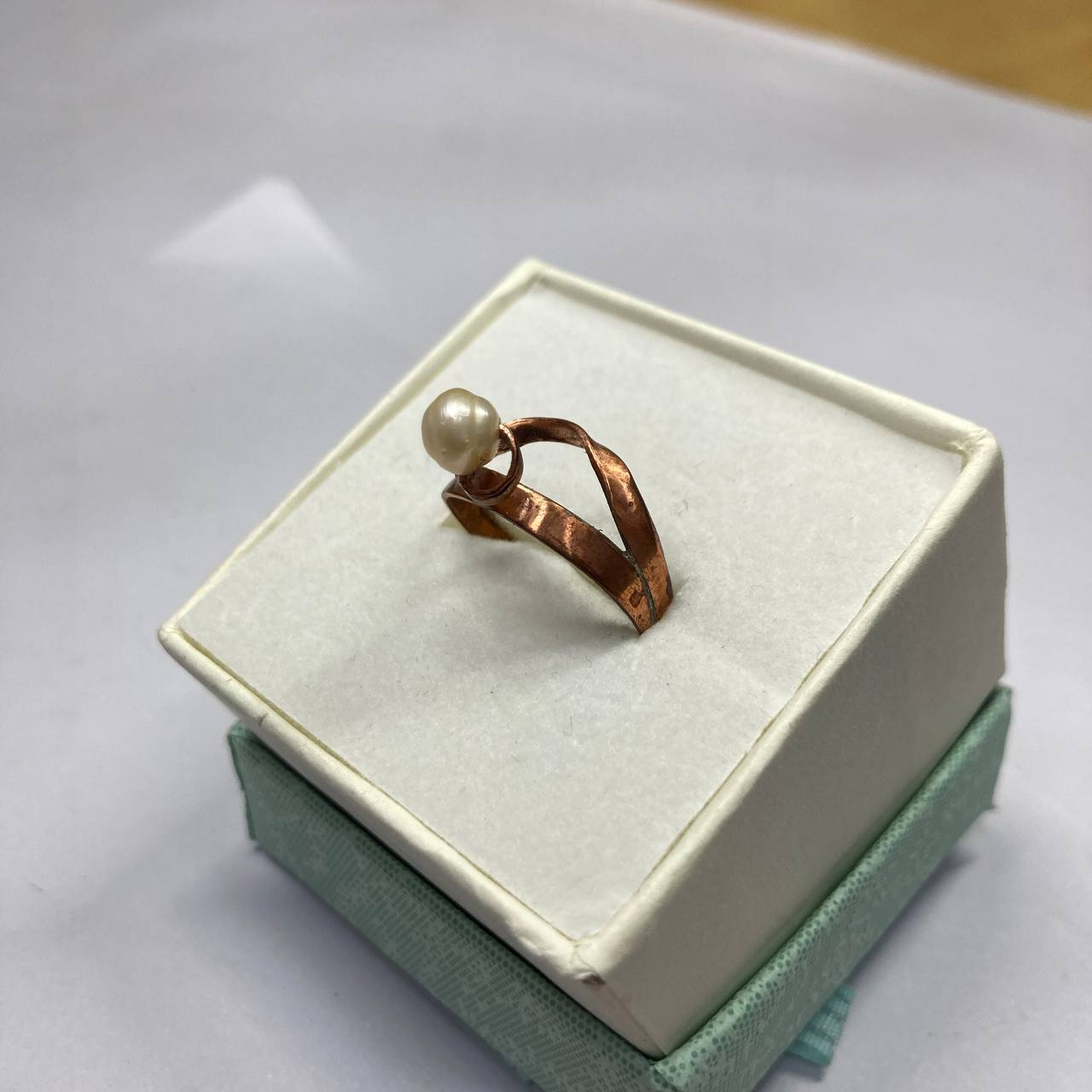 Handmade Copper Ring - Free Size