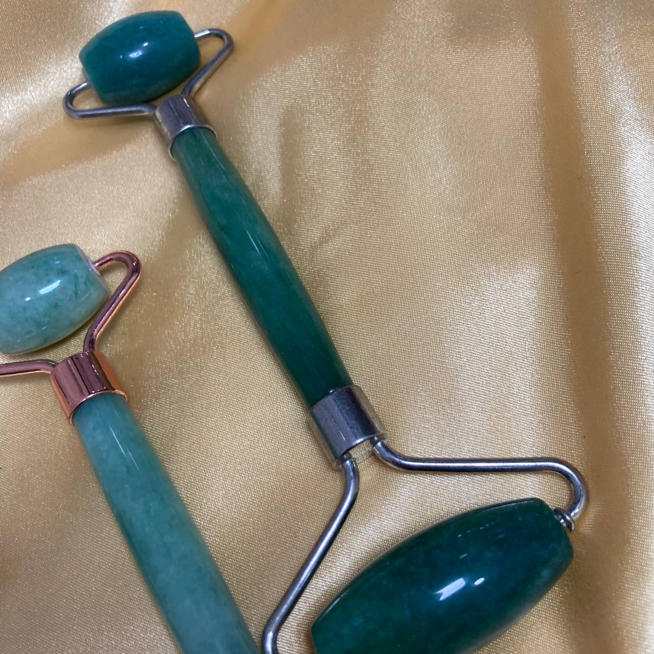 Natural Aventurine Face Massage Roller